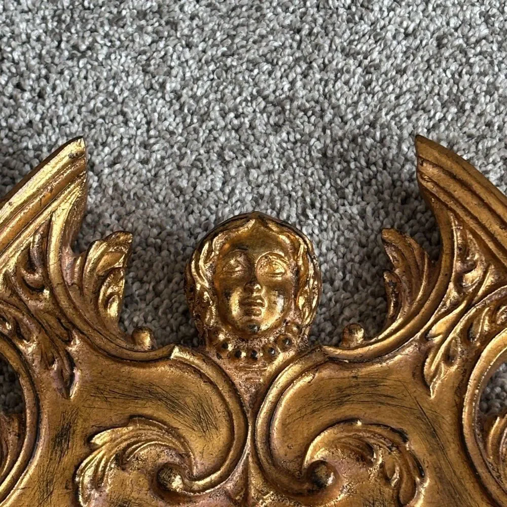 Antique Italian Gilded Gold Hand Carved Mirrors Italy 1890's MR 091 Robert Grace
